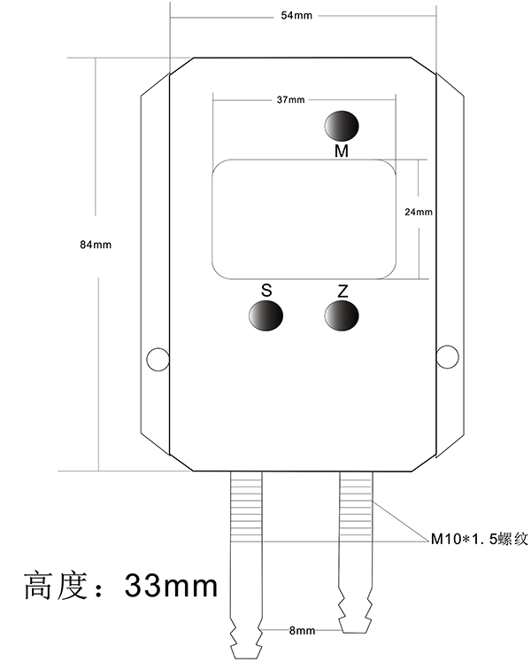 PTL802S尺寸圖